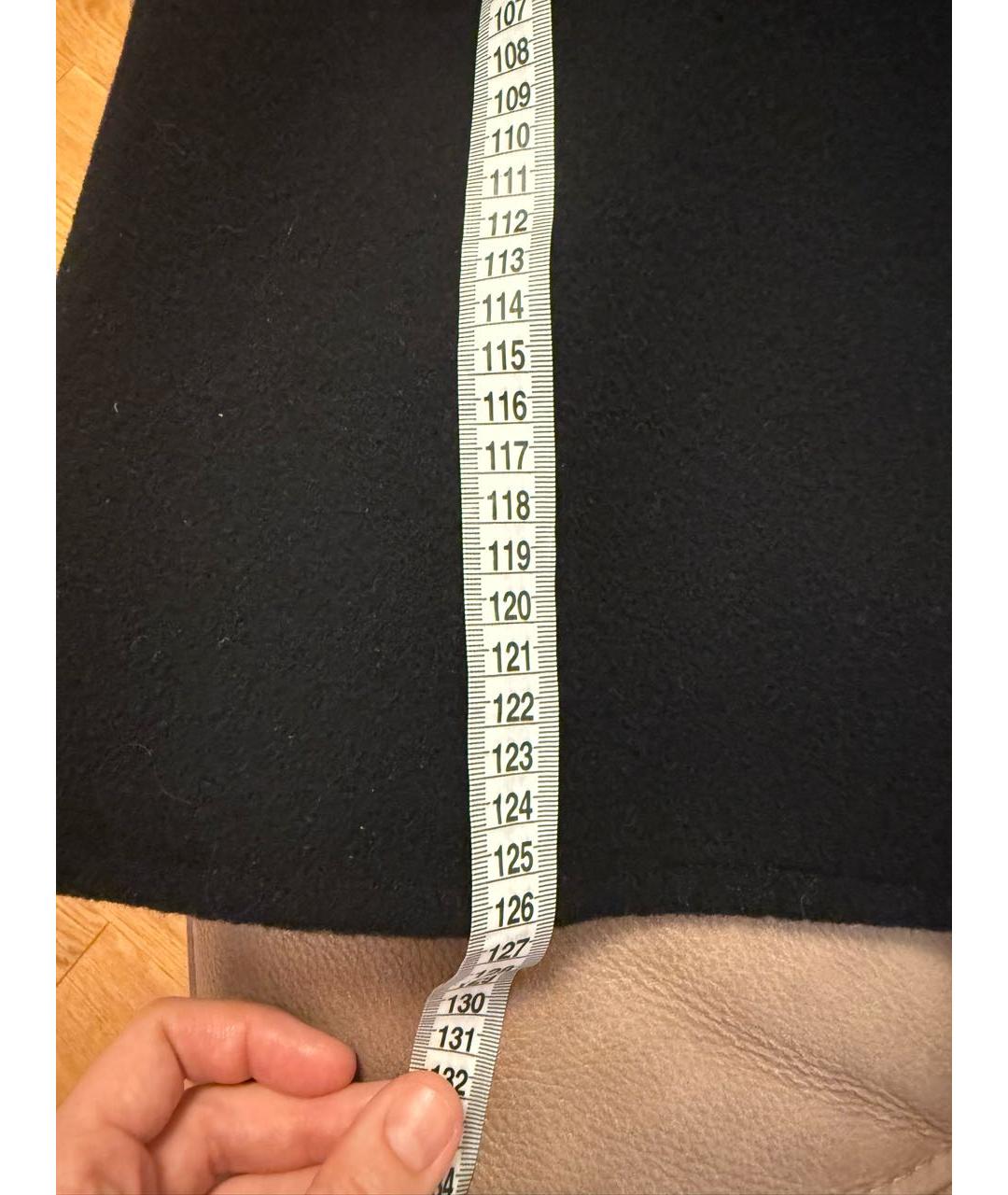 YOHJI YAMAMOTO Черное кашемировое пальто, фото 8