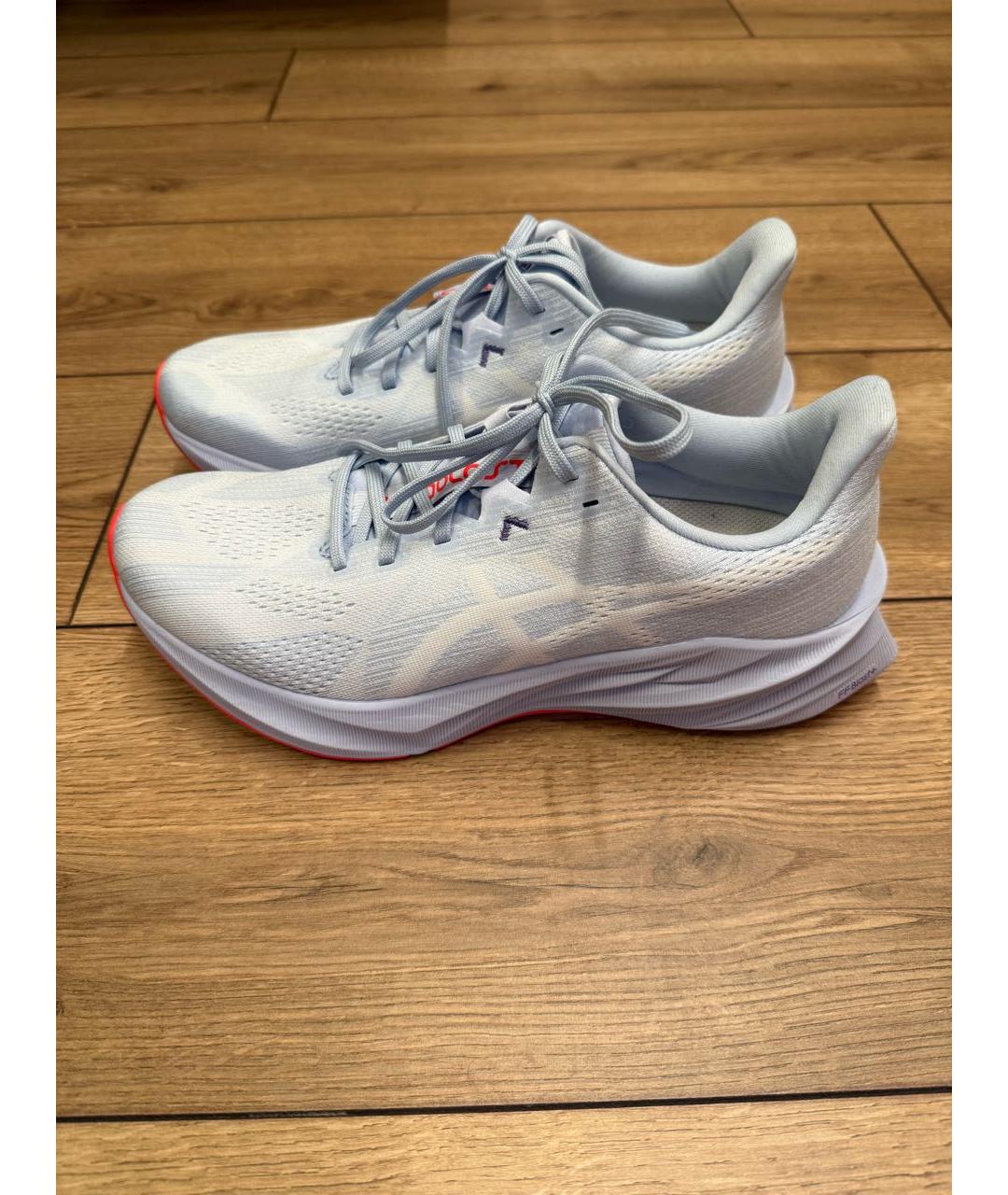 ASICS Голубые текстильные кроссовки, фото 8