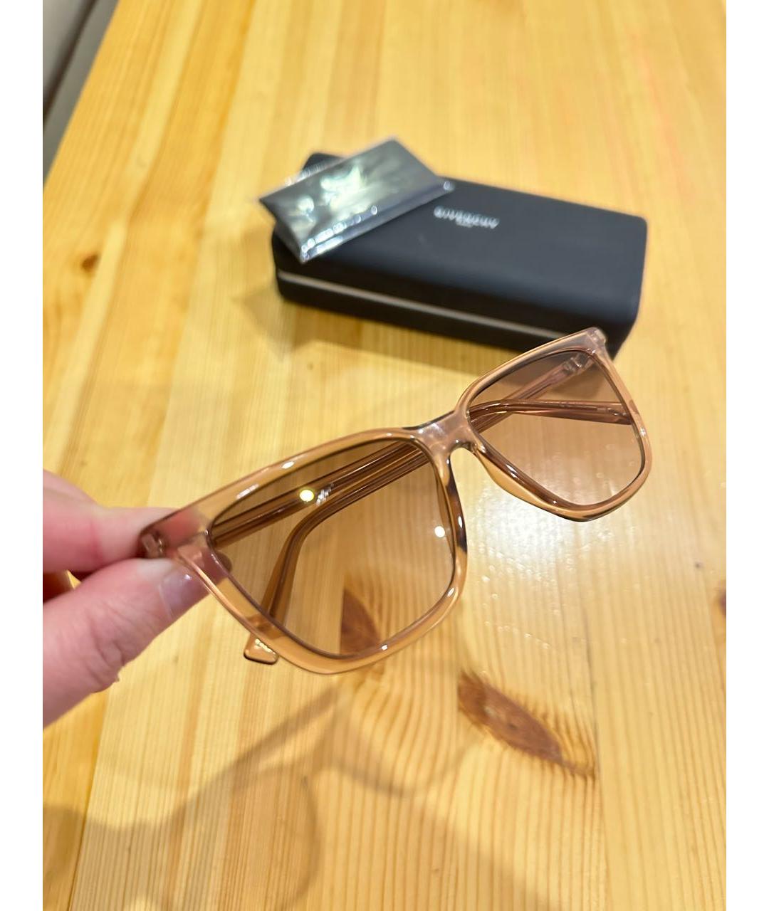 GIVENCHY Розовые пластиковые солнцезащитные очки, фото 5