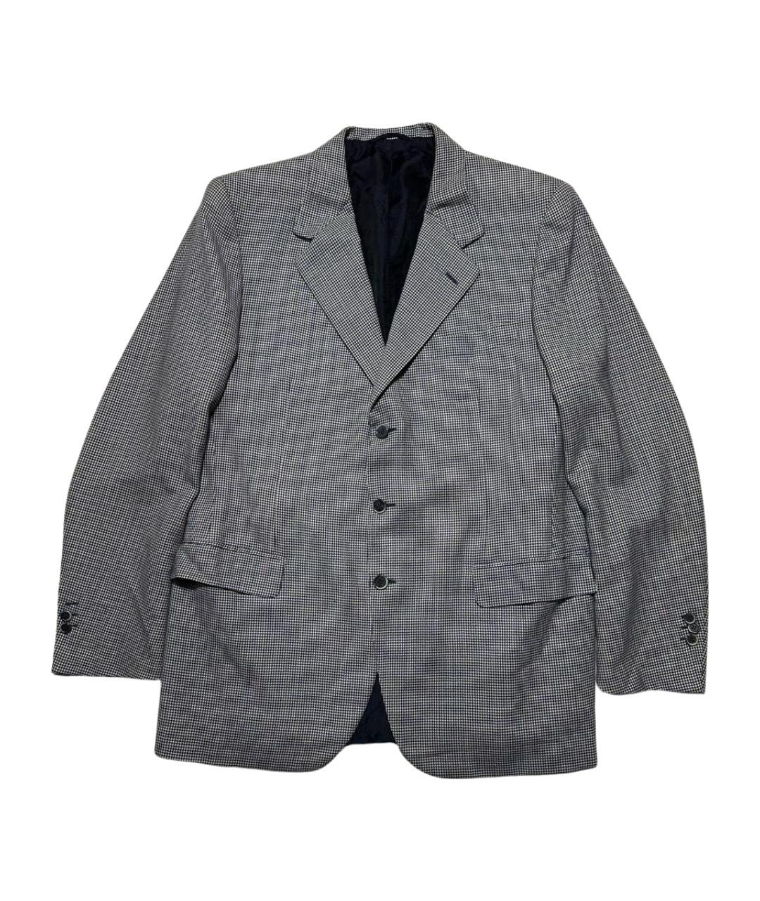 BRIONI Серый шерстяной пиджак, фото 1