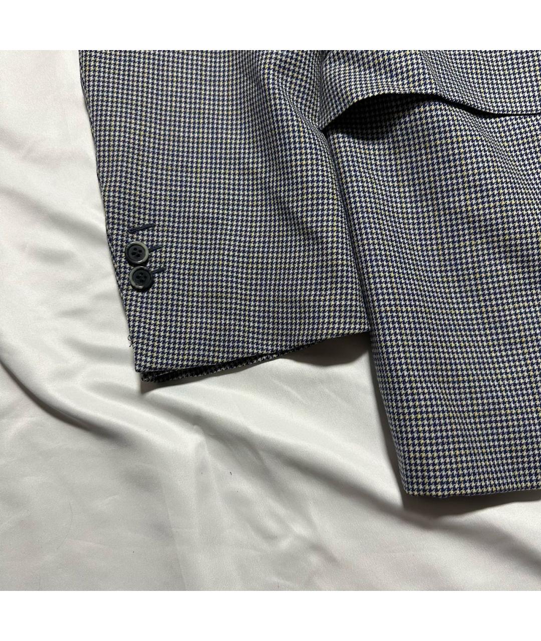 BRIONI Серый шерстяной пиджак, фото 5