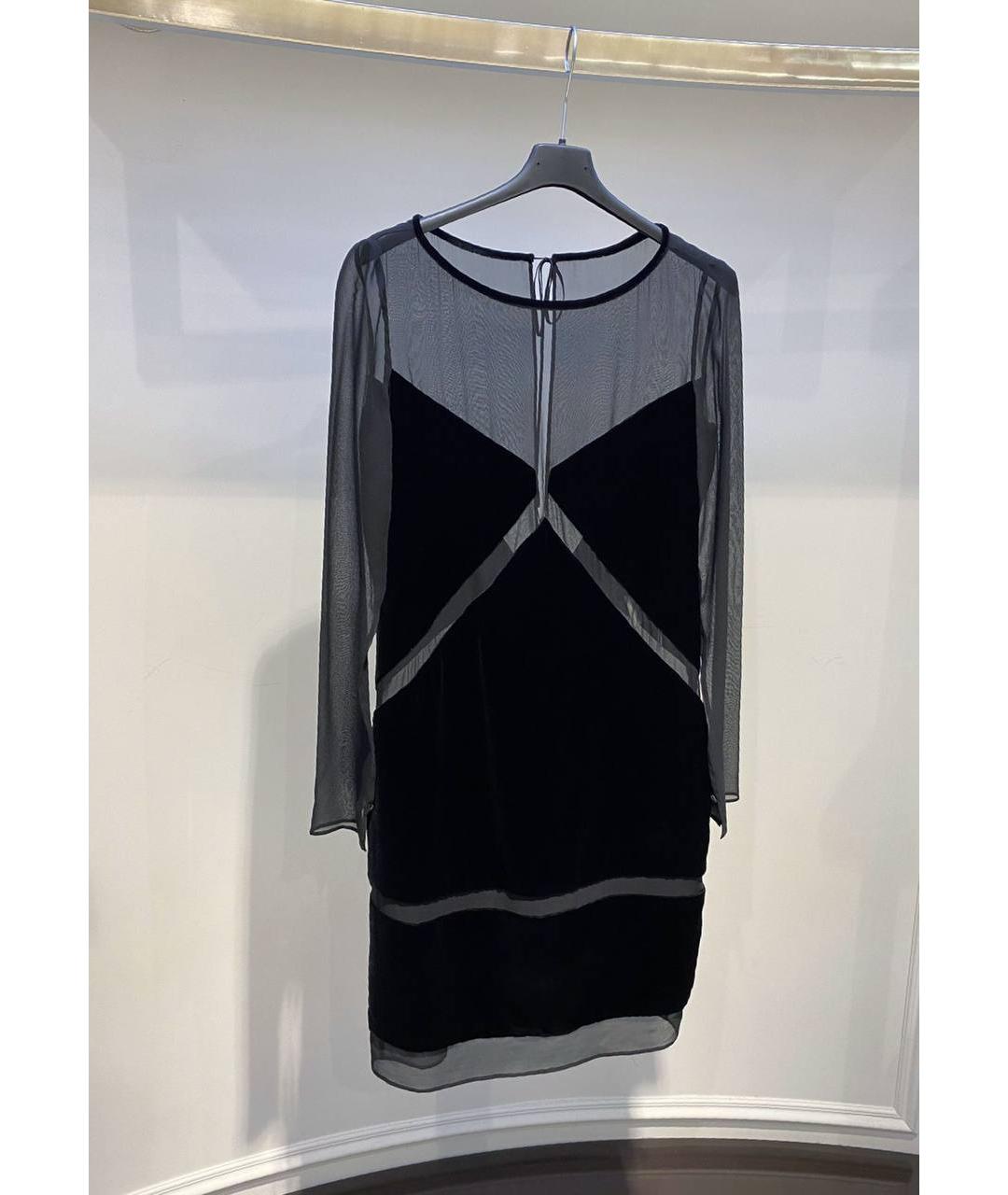 EMILIO PUCCI Черное шелковое вечернее платье, фото 2