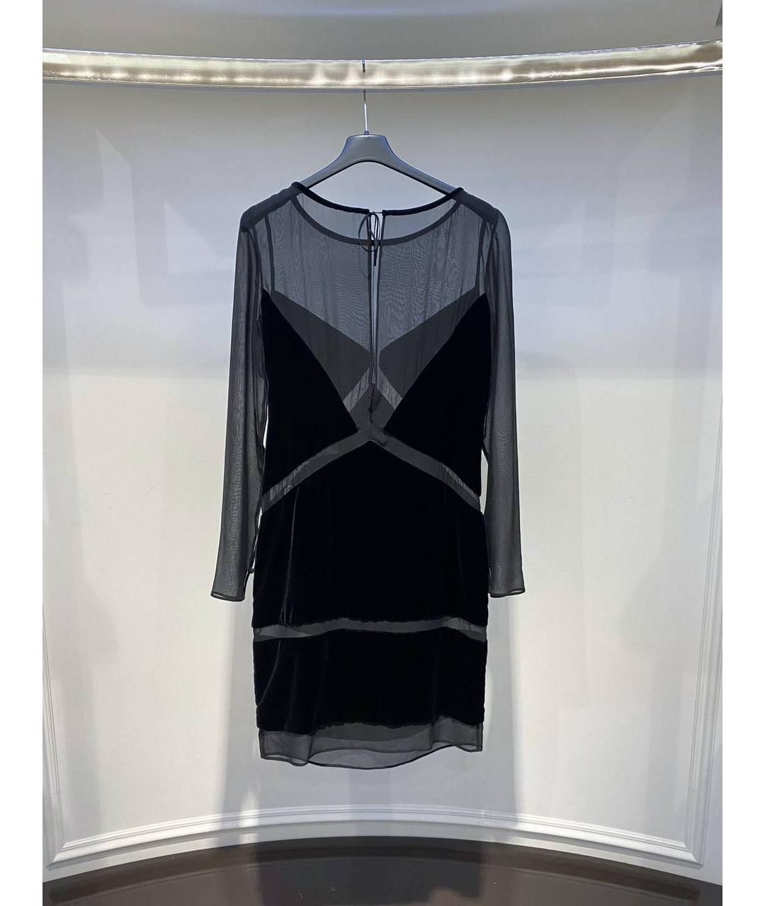 EMILIO PUCCI Черное шелковое вечернее платье, фото 3