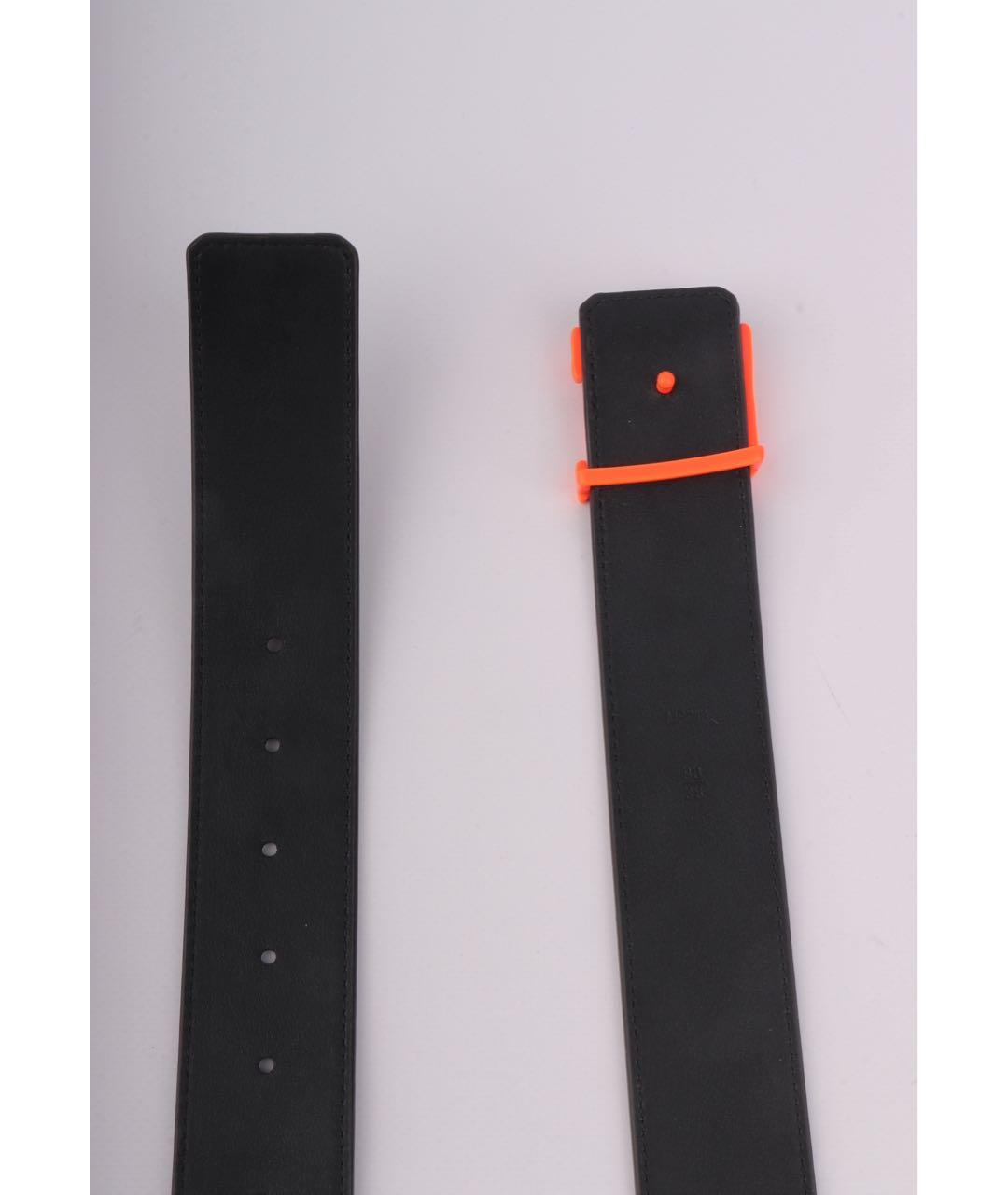 LOUIS VUITTON Коричневый кожаный ремень, фото 3