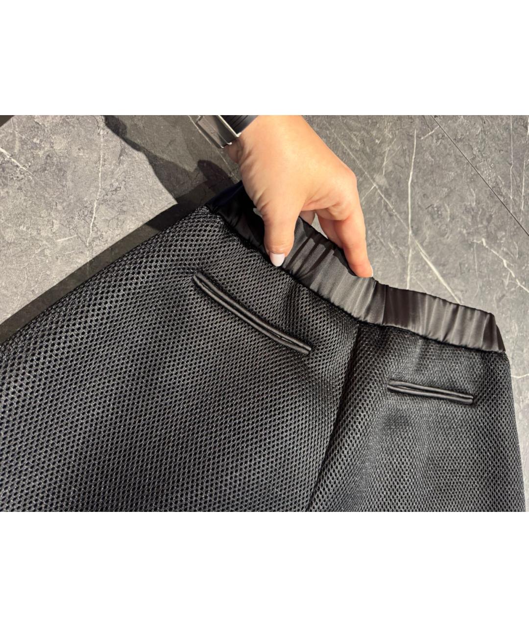 MAJE Черные шорты, фото 4