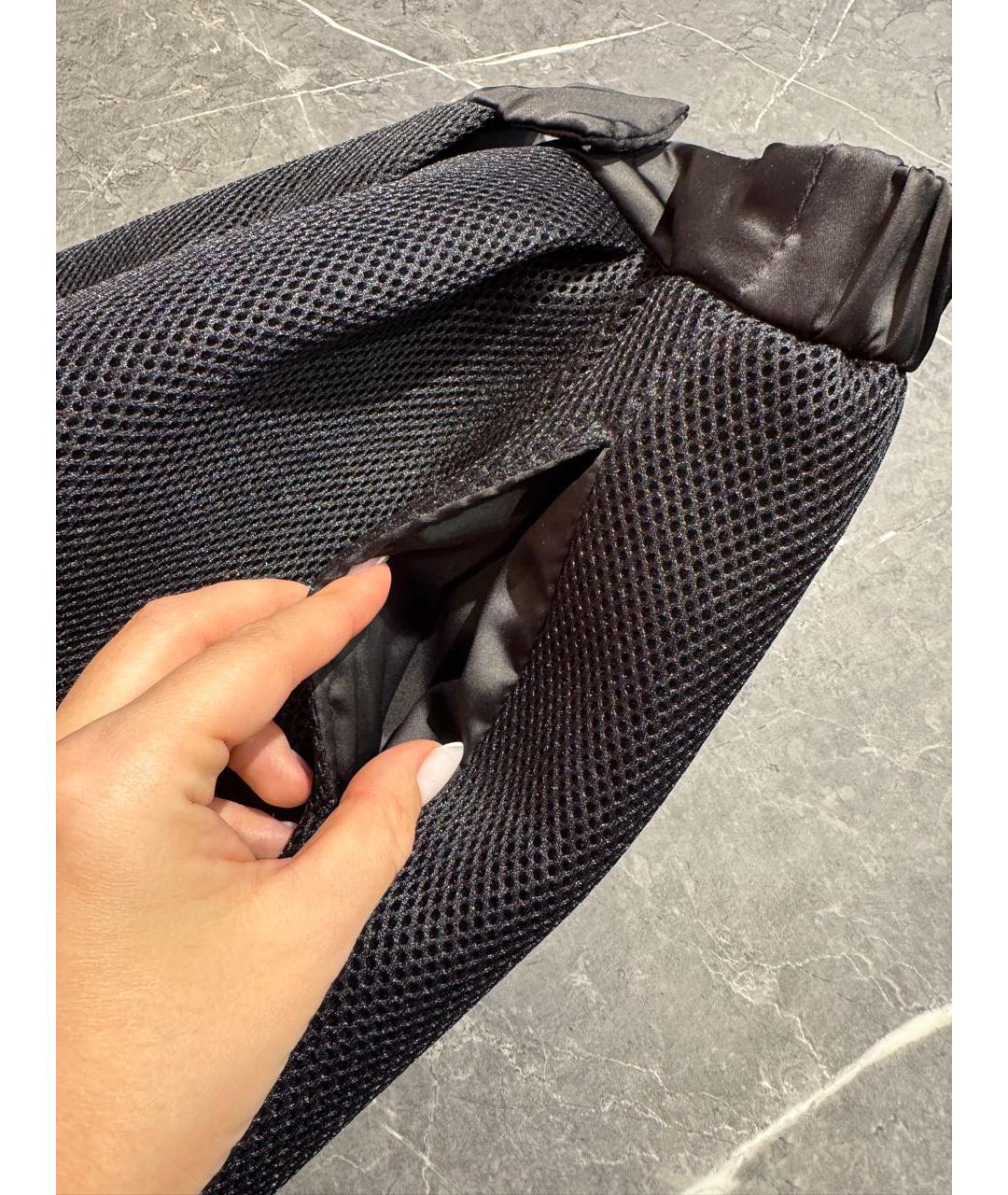 MAJE Черные шорты, фото 5