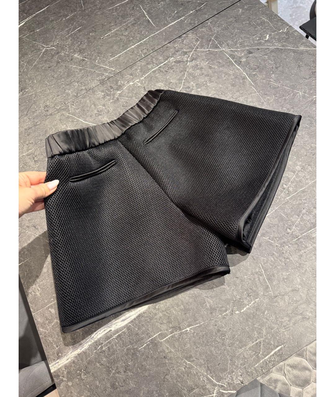 MAJE Черные шорты, фото 2