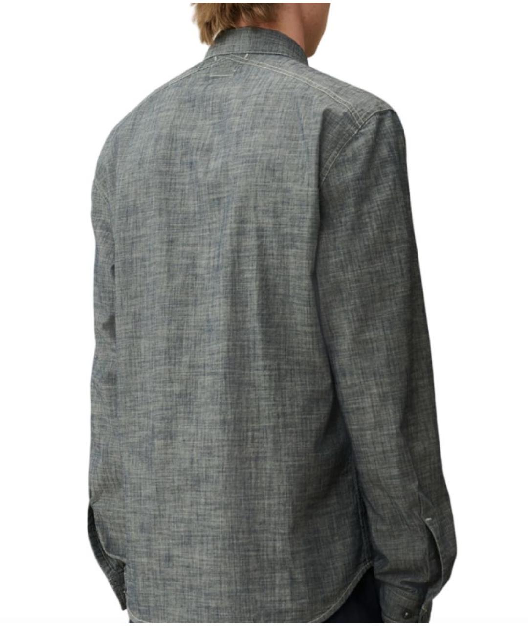 CP COMPANY Серая хлопковая кэжуал рубашка, фото 2