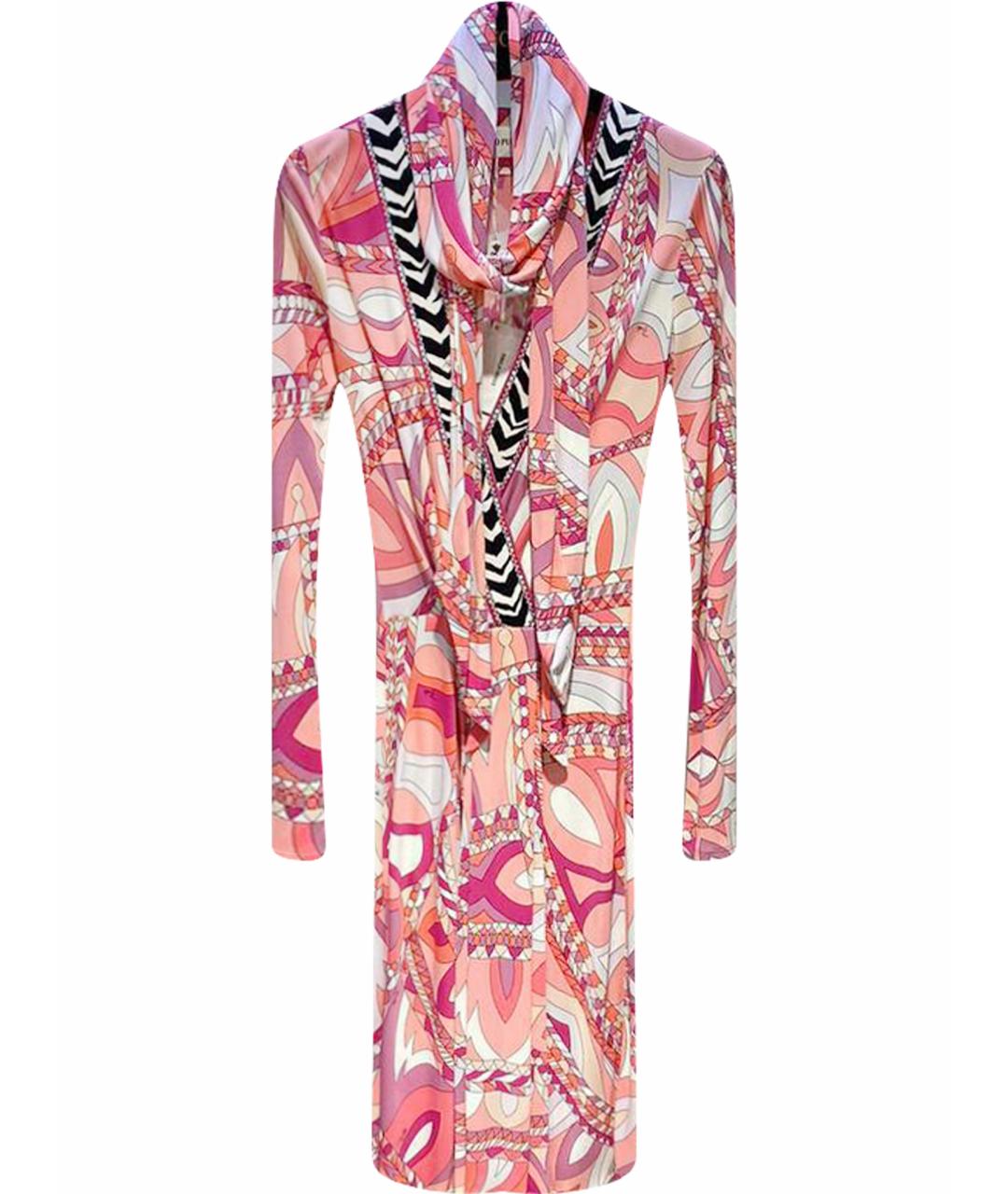 EMILIO PUCCI Мульти вискозное вечернее платье, фото 1