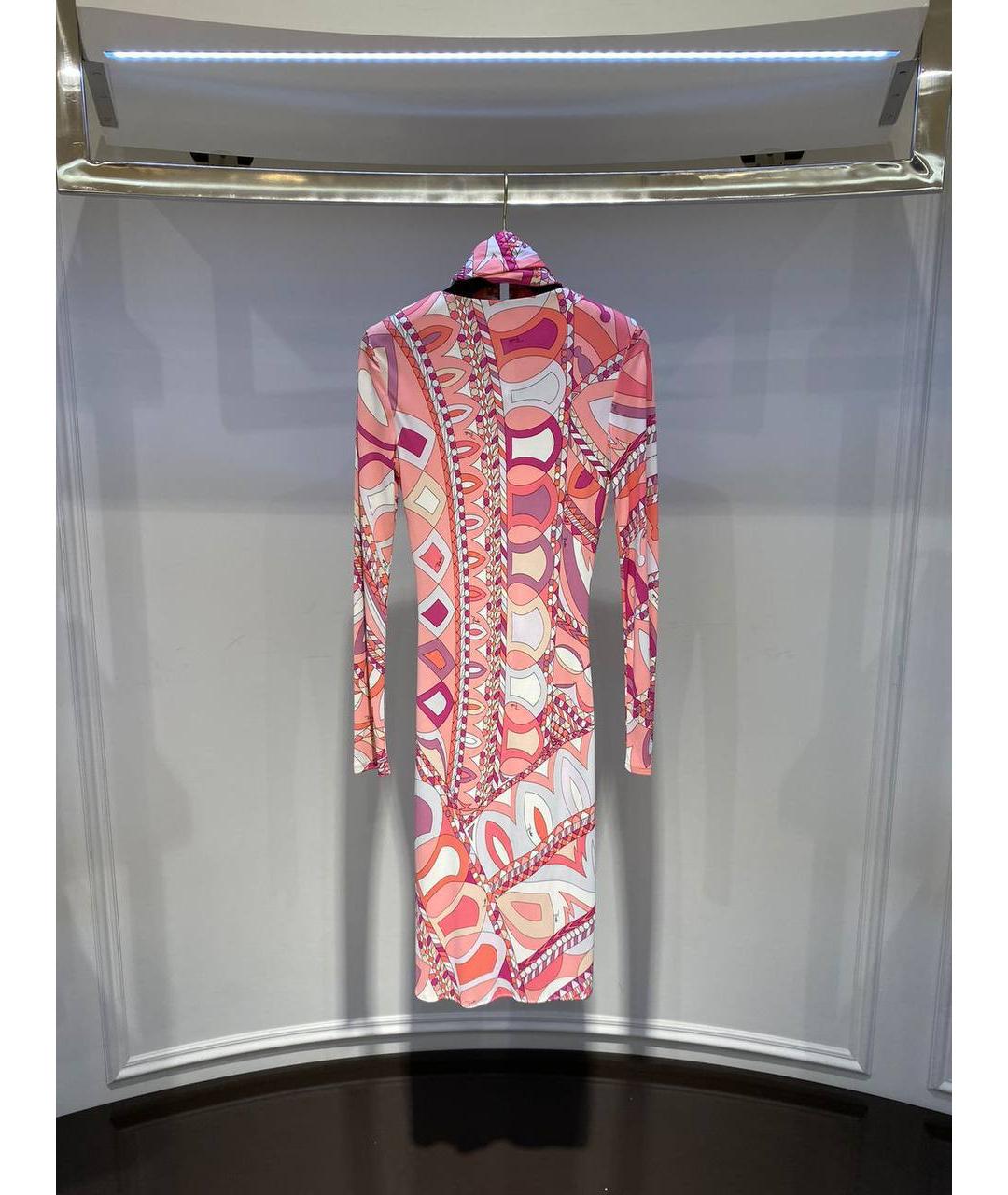 EMILIO PUCCI Мульти вискозное вечернее платье, фото 3