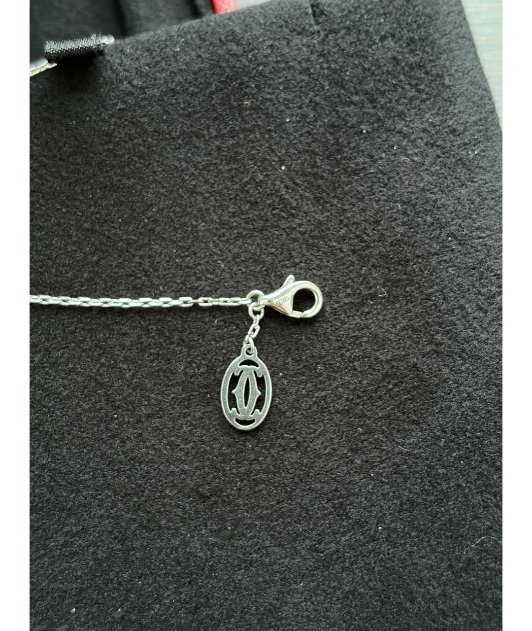 CARTIER Серебряная цепочка из белого золота, фото 4