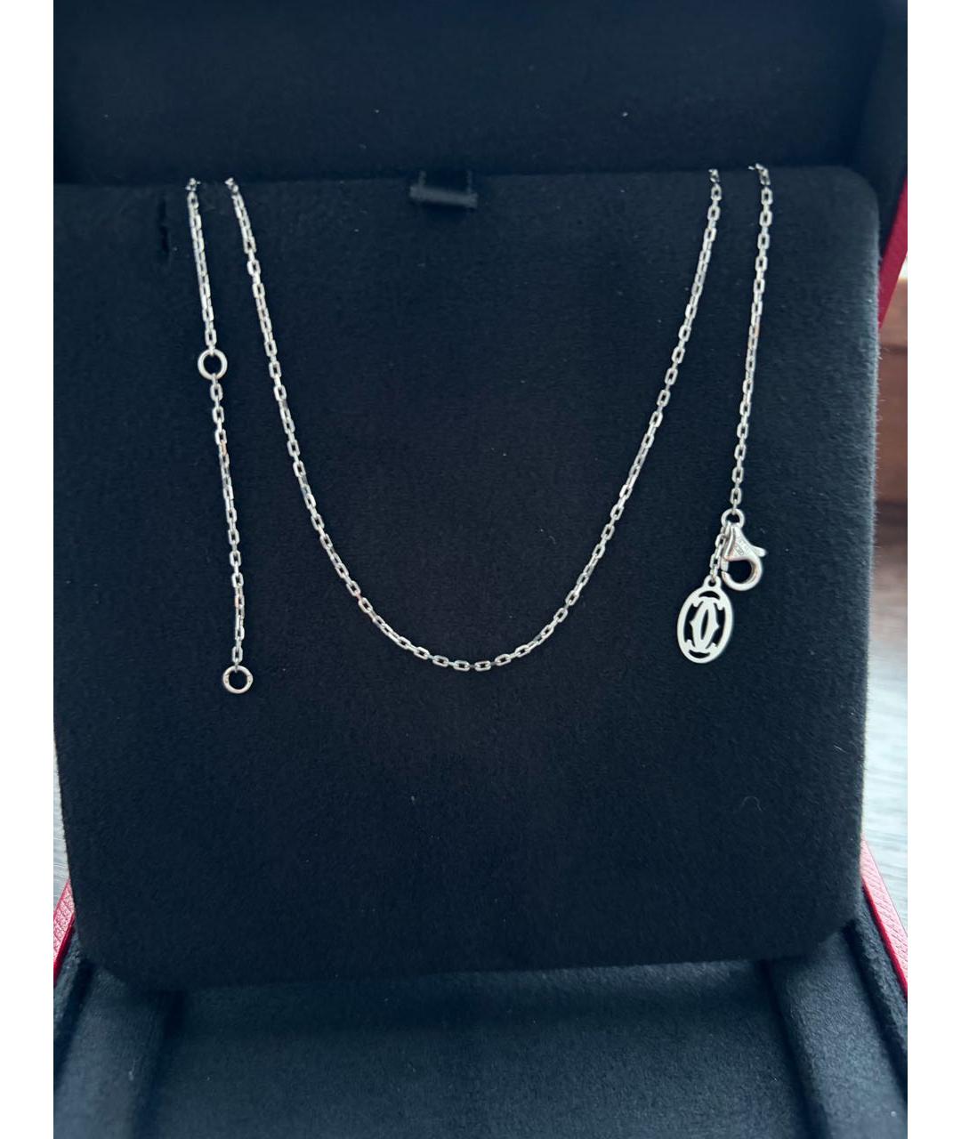 CARTIER Серебряная цепочка из белого золота, фото 8