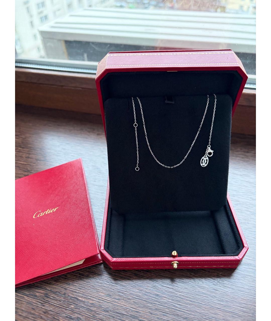 CARTIER Серебряная цепочка из белого золота, фото 2