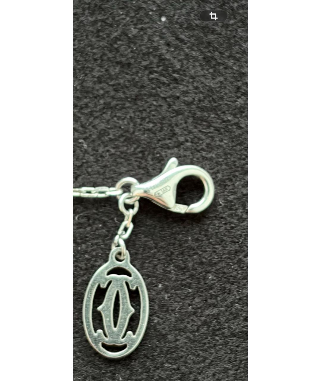 CARTIER Серебряная цепочка из белого золота, фото 7