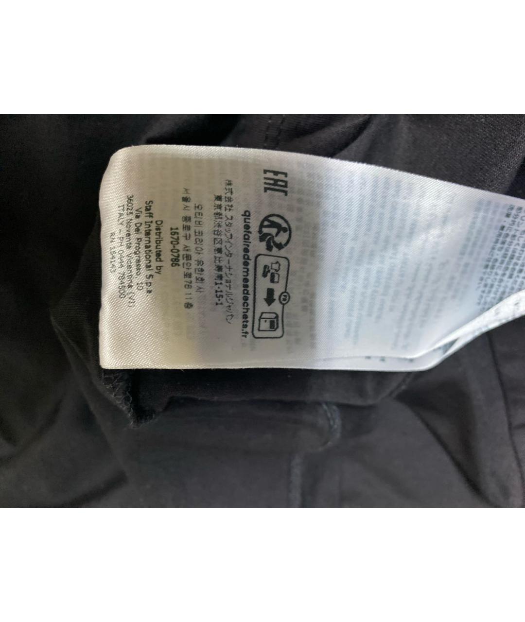 DSQUARED2 Черная хлопковая футболка, фото 6