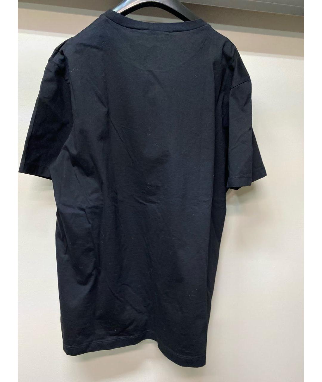 DSQUARED2 Черная хлопковая футболка, фото 2