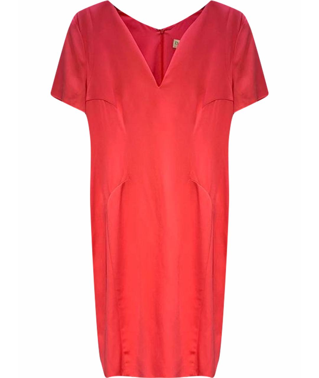 EMILIO PUCCI Красное вискозное платье, фото 1