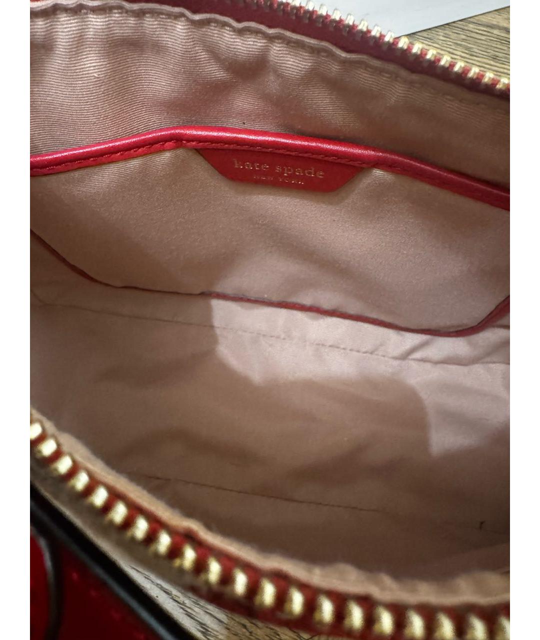 KATE SPADE Красная сумка через плечо, фото 4