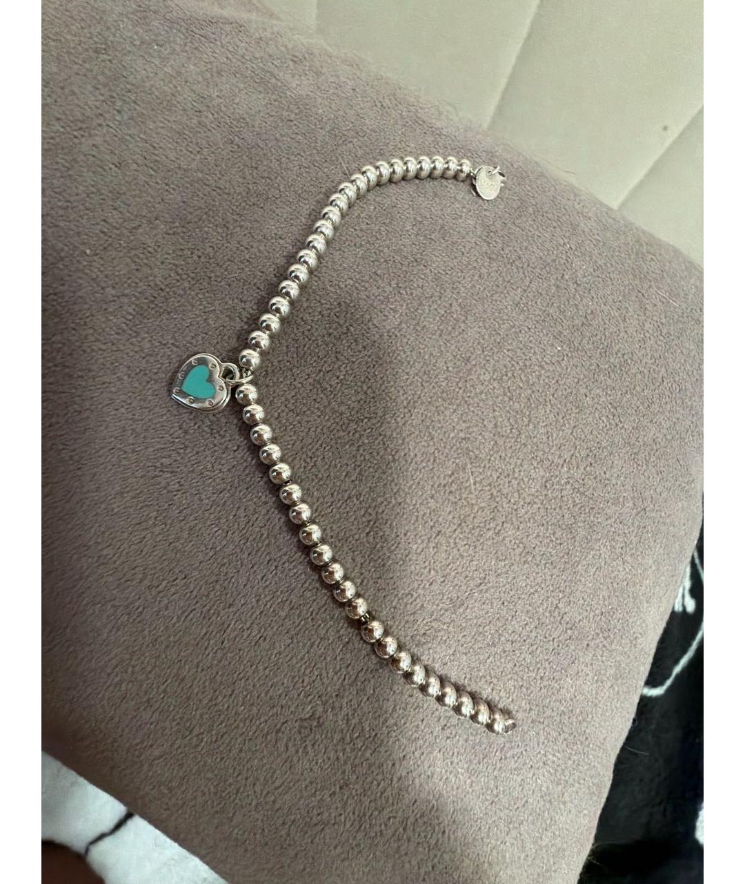 TIFFANY&CO Серебрянный серебряный браслет, фото 2