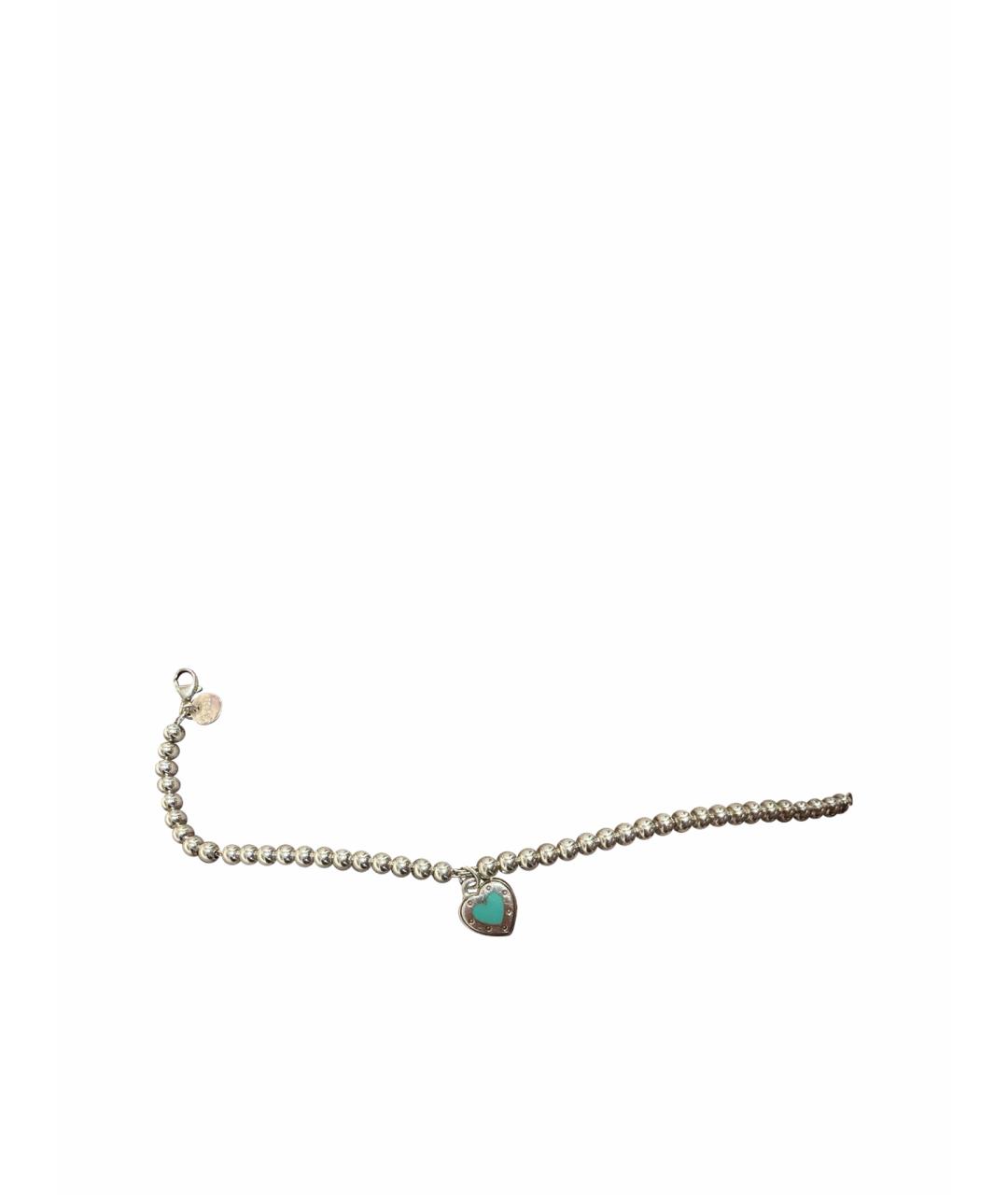 TIFFANY&CO Серебрянный серебряный браслет, фото 1