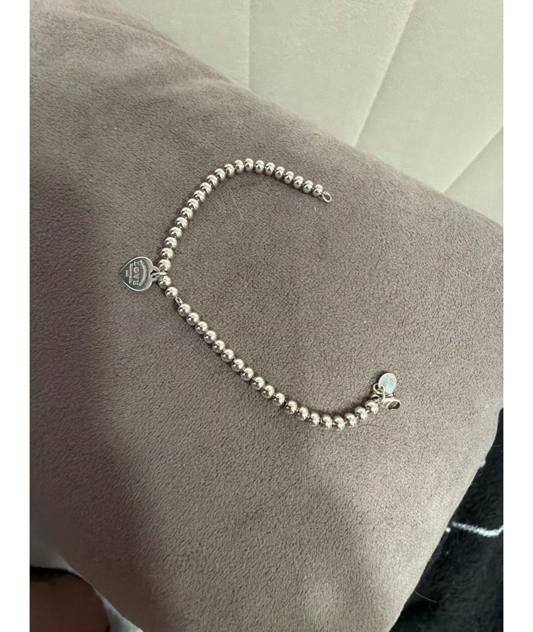 TIFFANY&CO Серебрянный серебряный браслет, фото 3