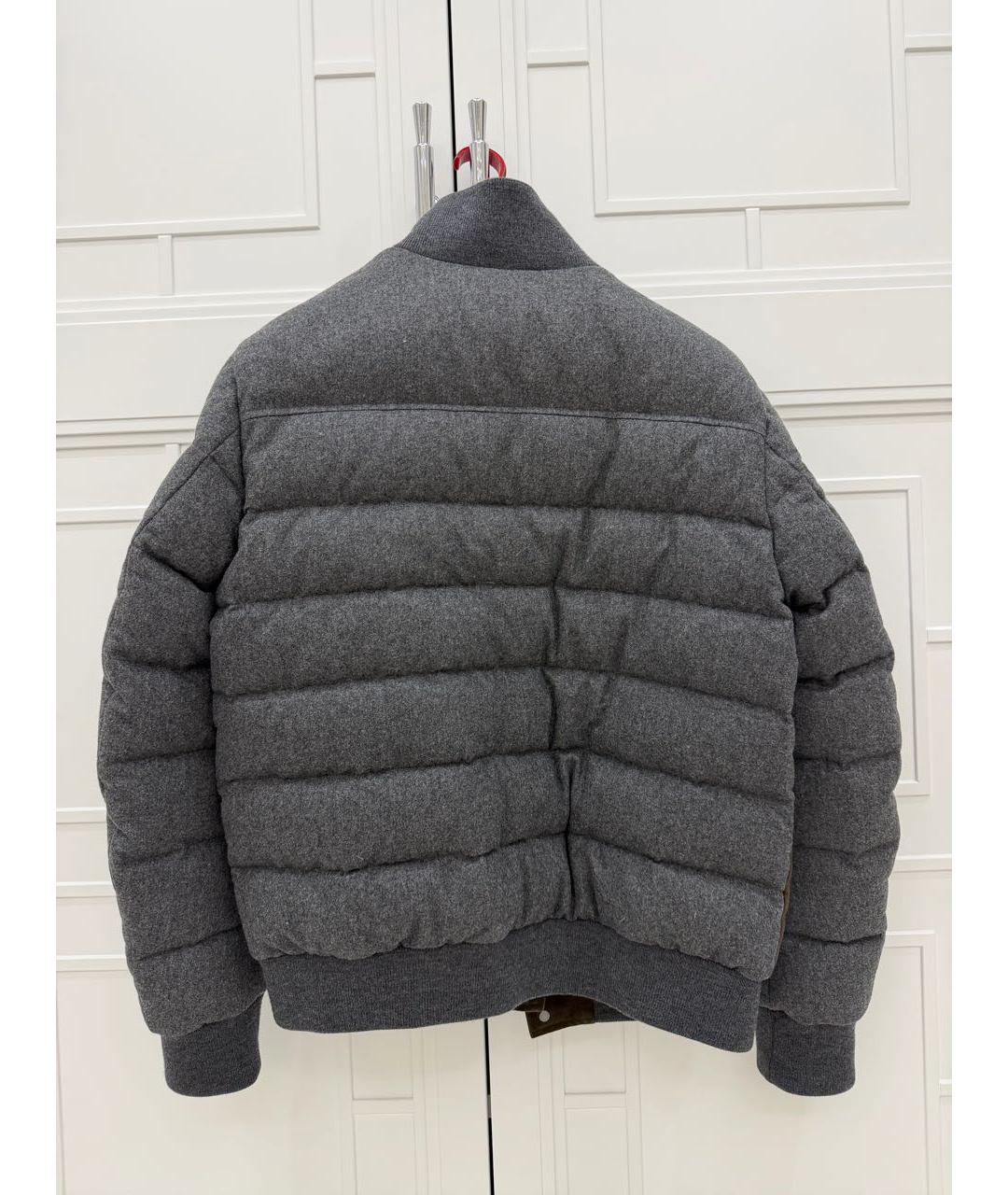 KITON Коричневая куртка, фото 2