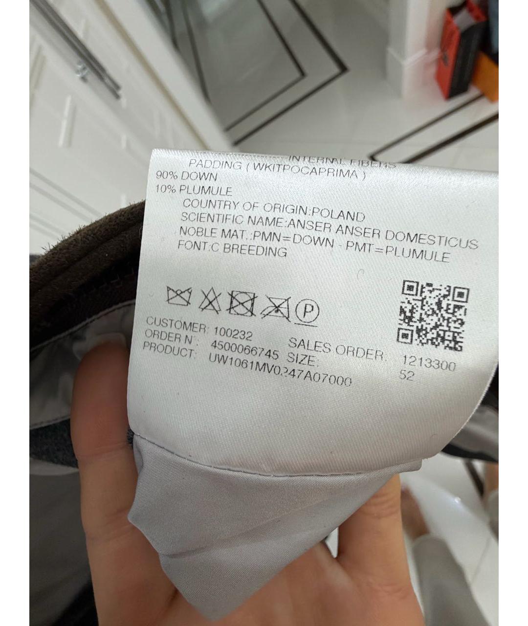 KITON Коричневая куртка, фото 5