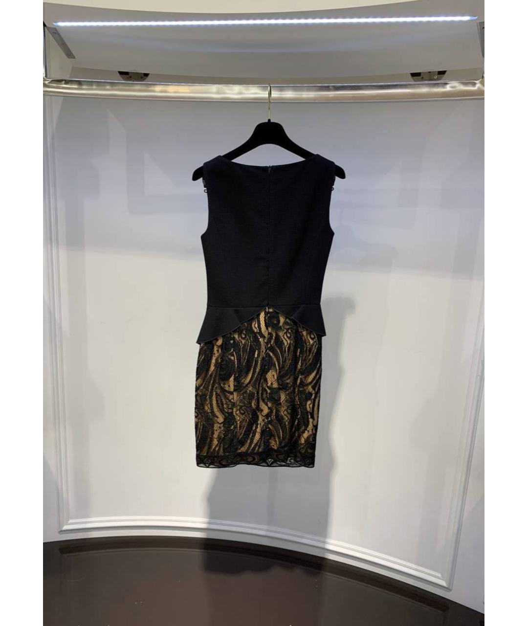 EMILIO PUCCI Черное шерстяное коктейльное платье, фото 3