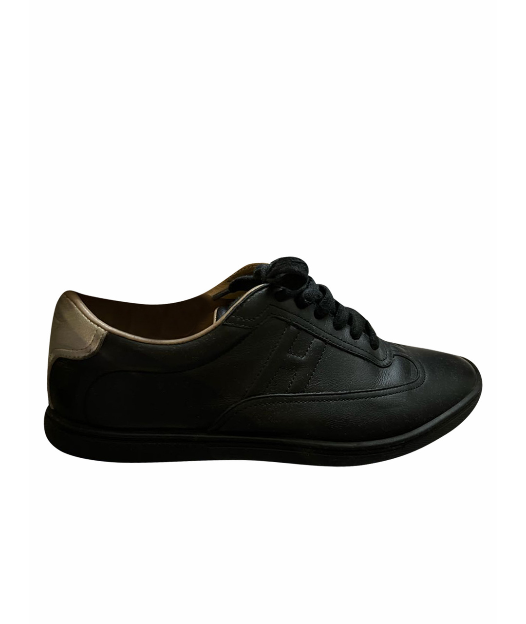 HERMES PRE-OWNED Черные кожаные кроссовки, фото 1