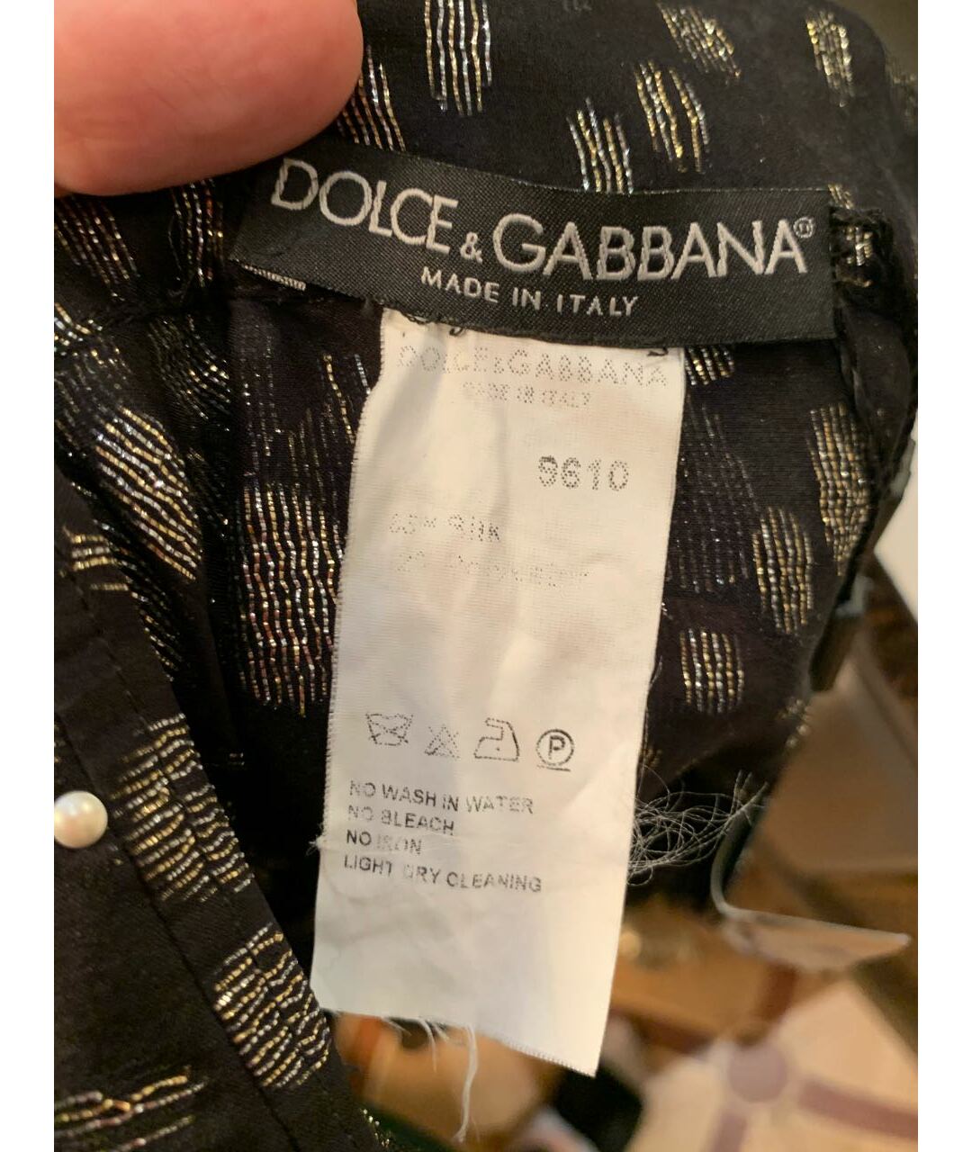 DOLCE&GABBANA Мульти рубашка, фото 7