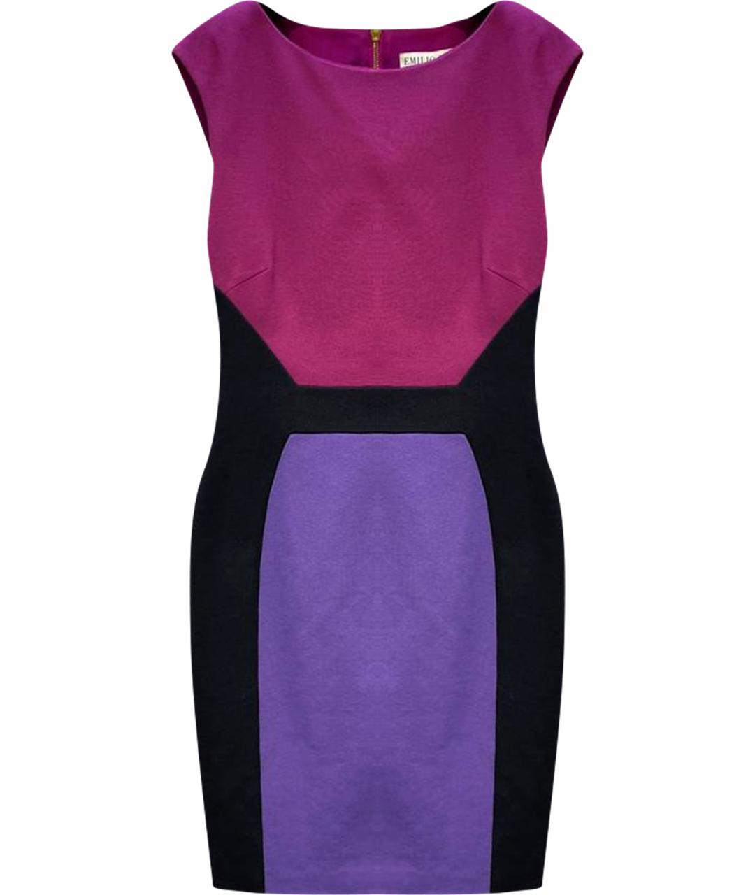 EMILIO PUCCI Розовое коктейльное платье, фото 1