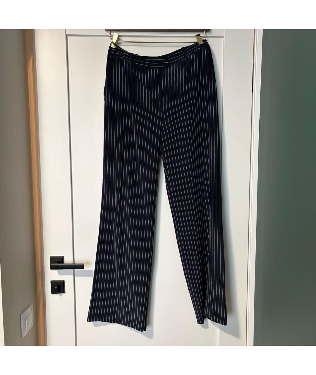 ALEXANDER TEREKHOV Темно-синий шелковый костюм с брюками, фото 2