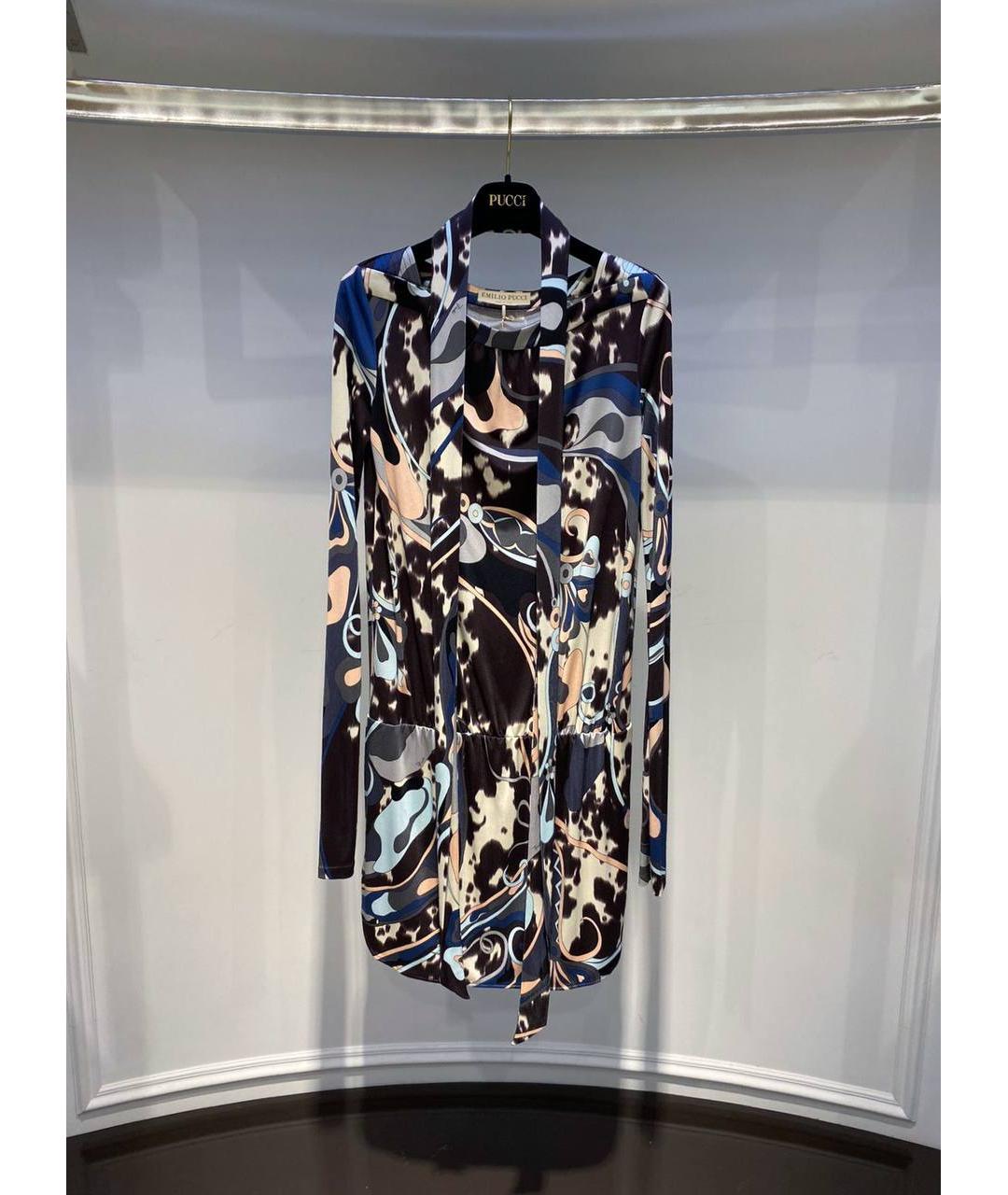 EMILIO PUCCI Мульти платье, фото 4