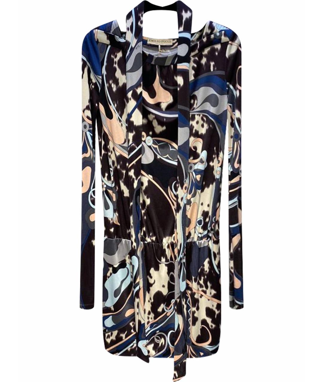 EMILIO PUCCI Мульти платье, фото 1
