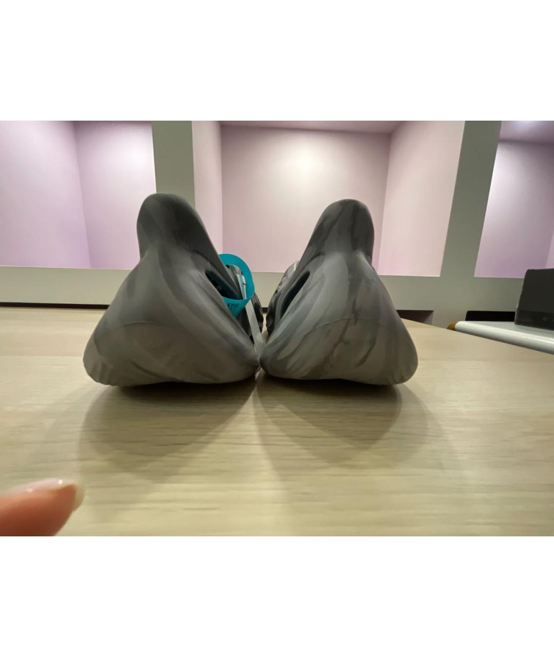 ADIDAS Серые низкие кроссовки / кеды, фото 4