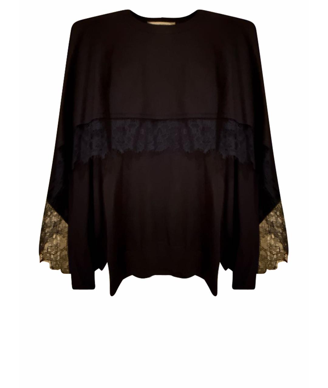 VALENTINO Темно-синий шерстяной джемпер / свитер, фото 1