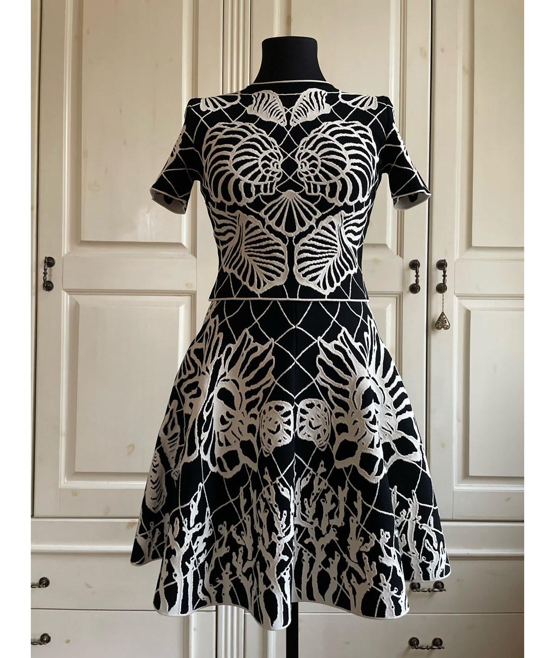 ALEXANDER MCQUEEN Мульти вискозный костюм с юбками, фото 9