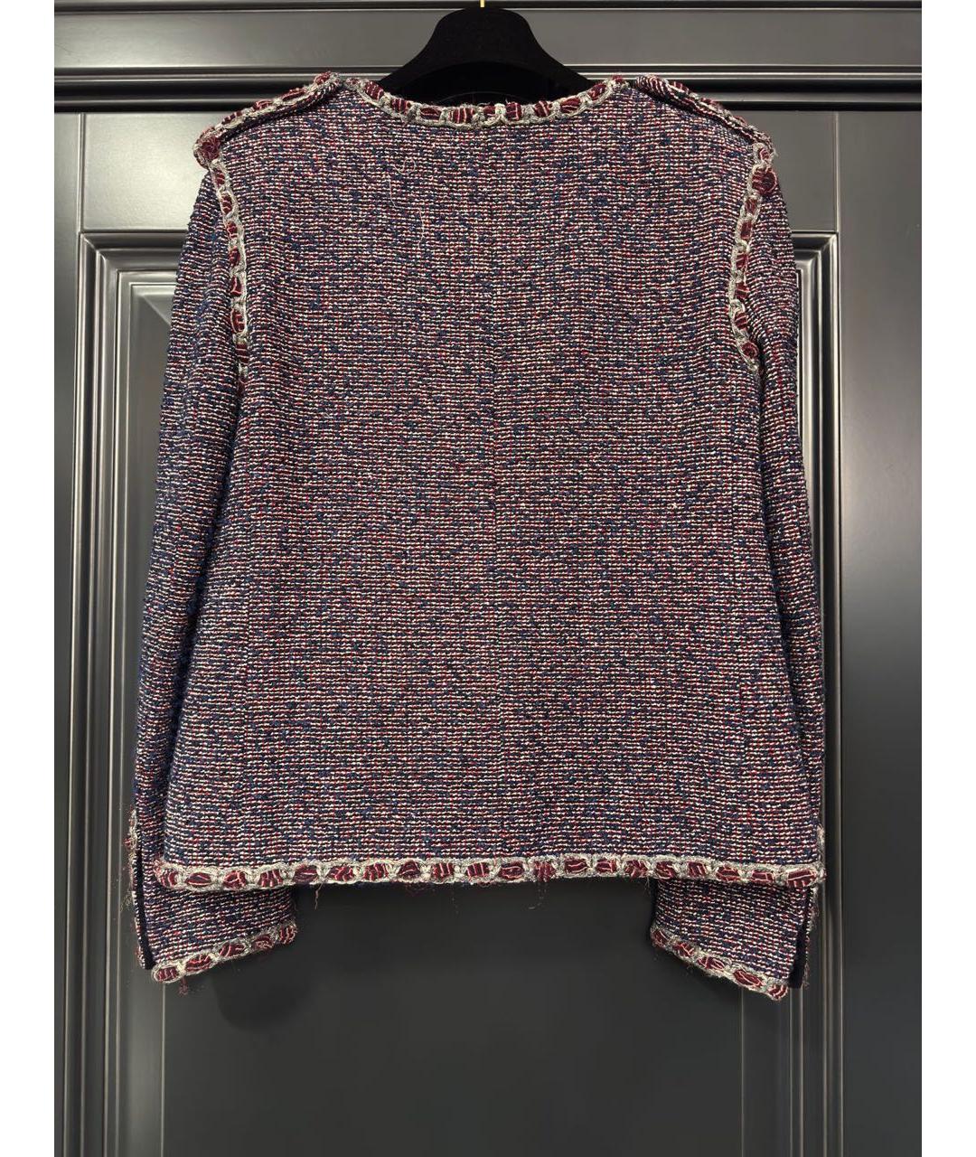 CHANEL Мульти твидовый жакет/пиджак, фото 2