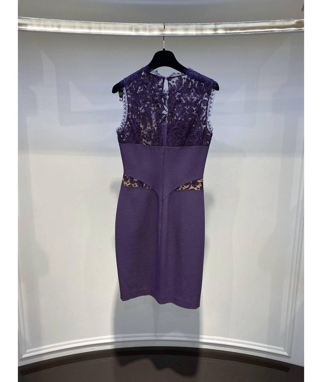 EMILIO PUCCI Фиолетовое шелковое платье, фото 3