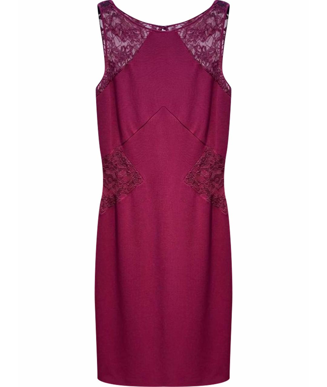 EMILIO PUCCI Бордовое шелковое вечернее платье, фото 1