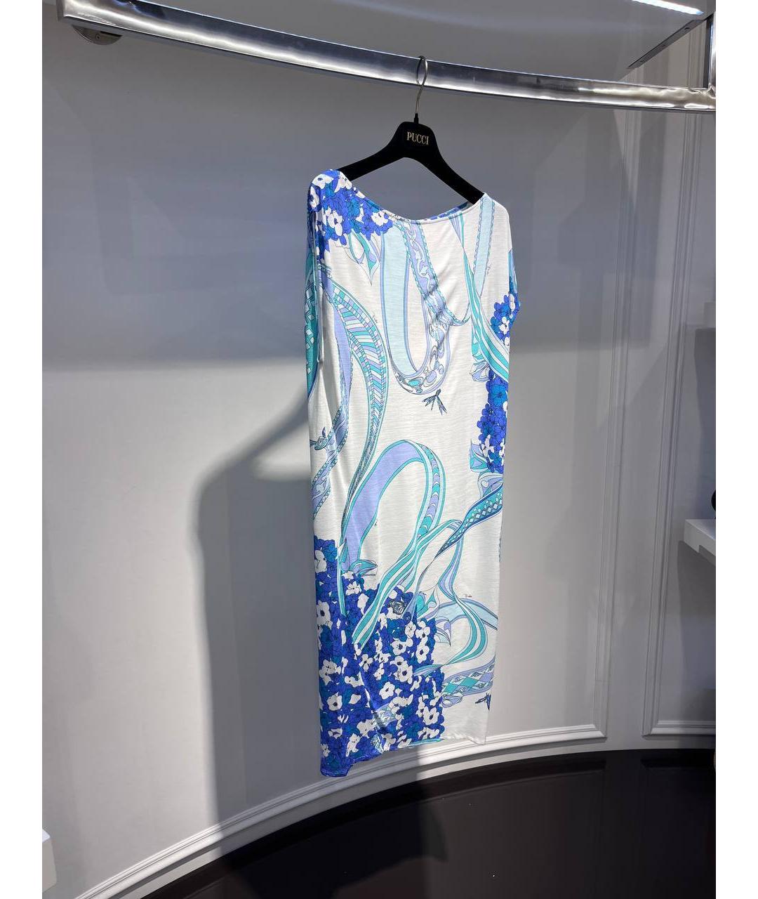 EMILIO PUCCI Мульти хлопковое платье, фото 2