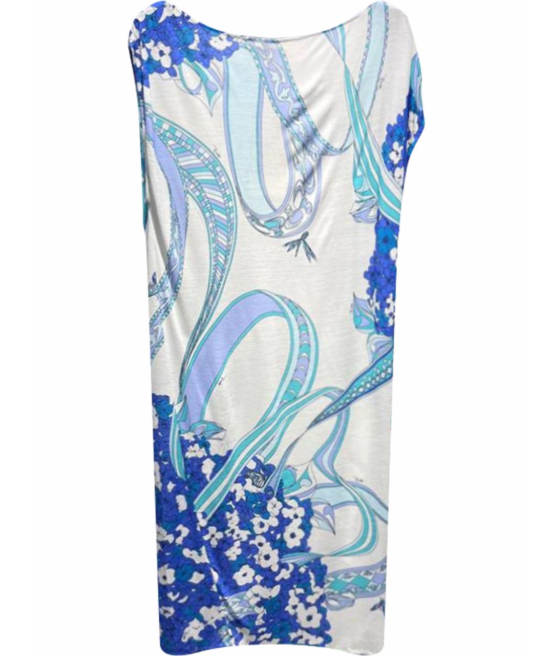 EMILIO PUCCI Мульти хлопковое платье, фото 1