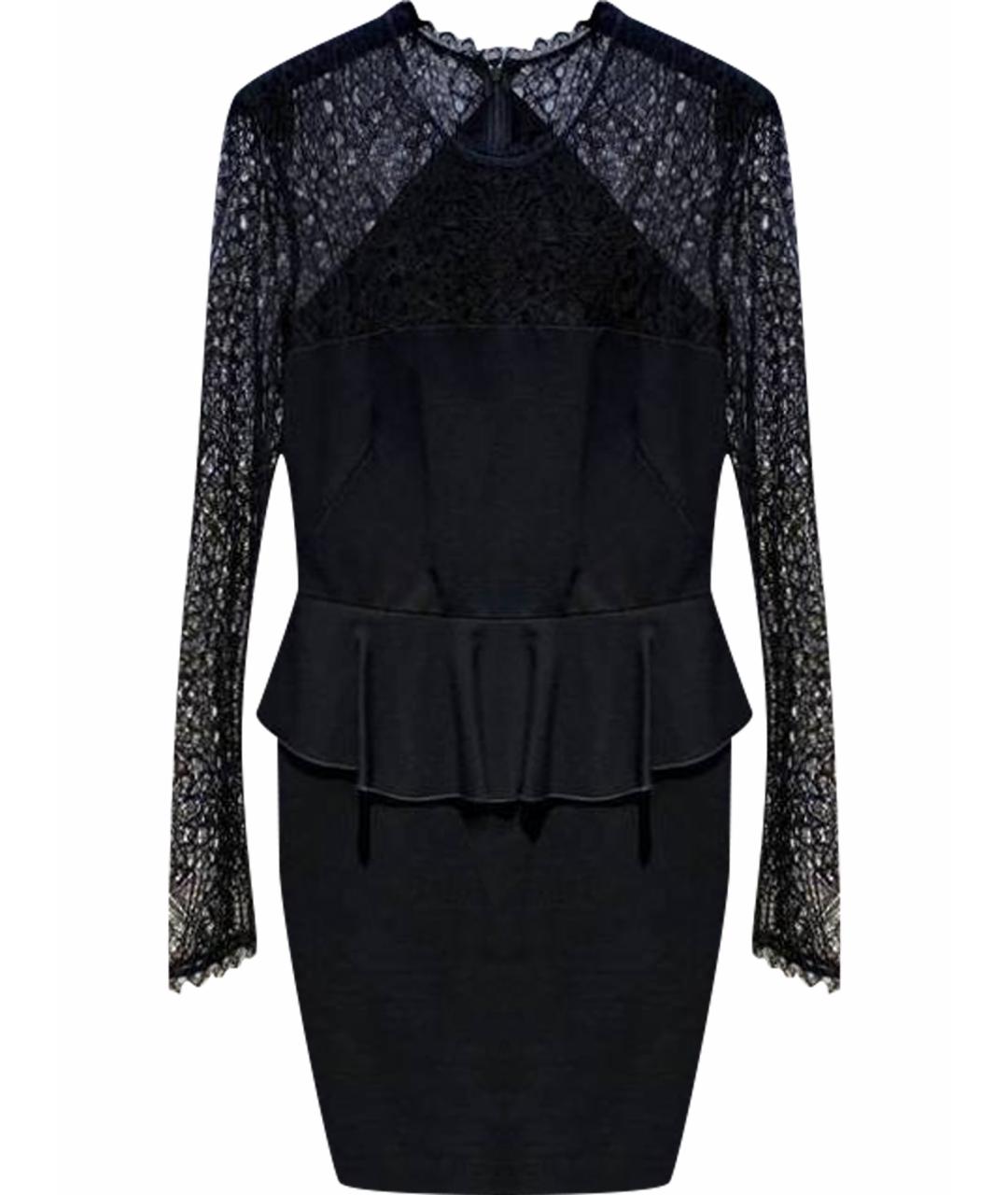 EMILIO PUCCI Черное шерстяное вечернее платье, фото 1