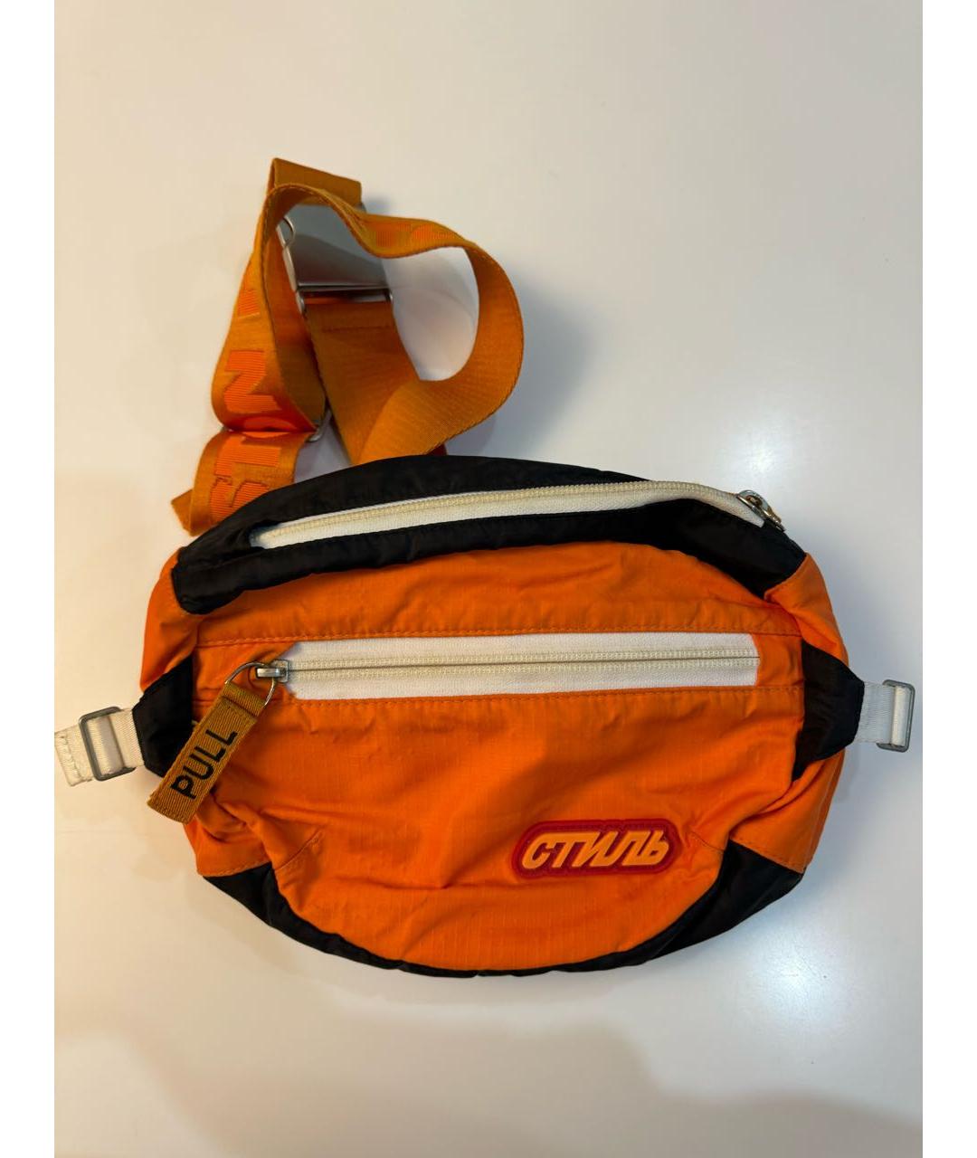 HERON PRESTON Оранжевая поясная сумка, фото 5