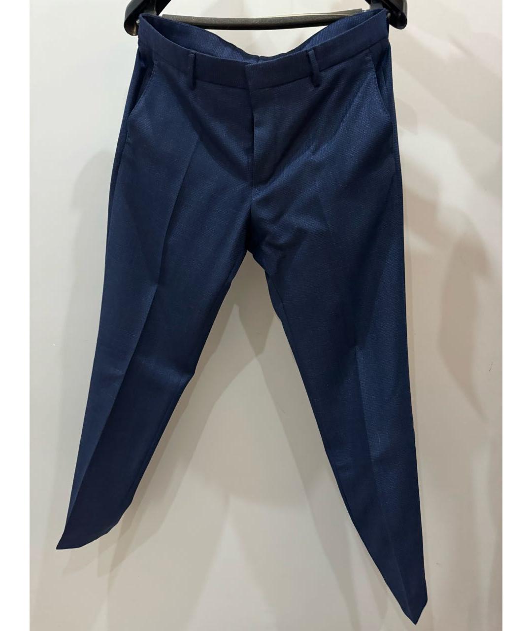 HUGO BOSS Темно-синий классический костюм, фото 2