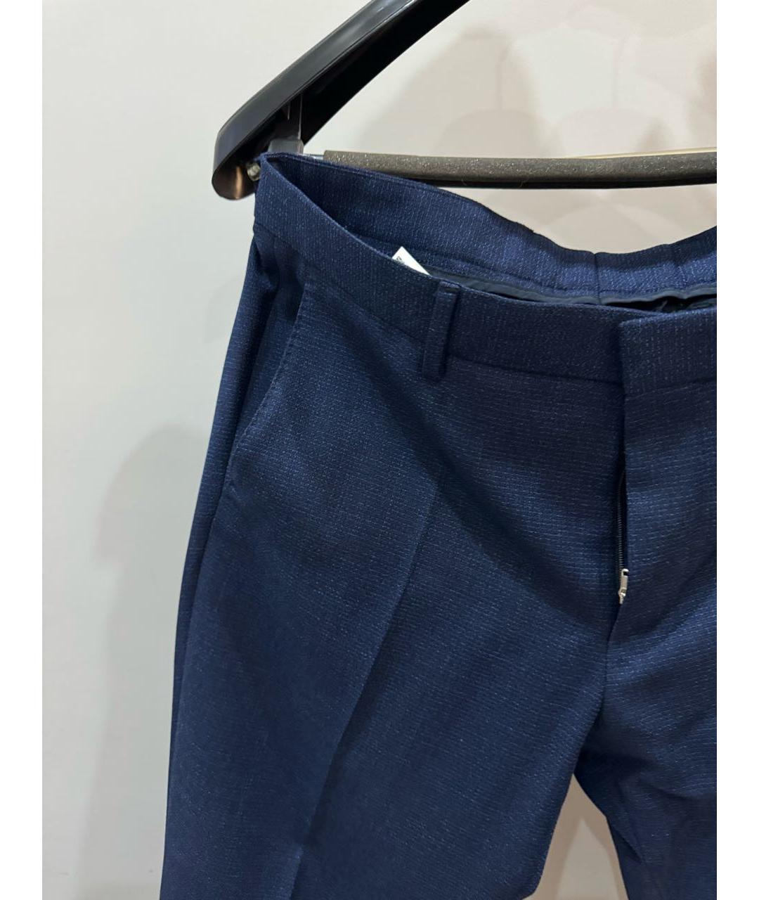 HUGO BOSS Темно-синий классический костюм, фото 5