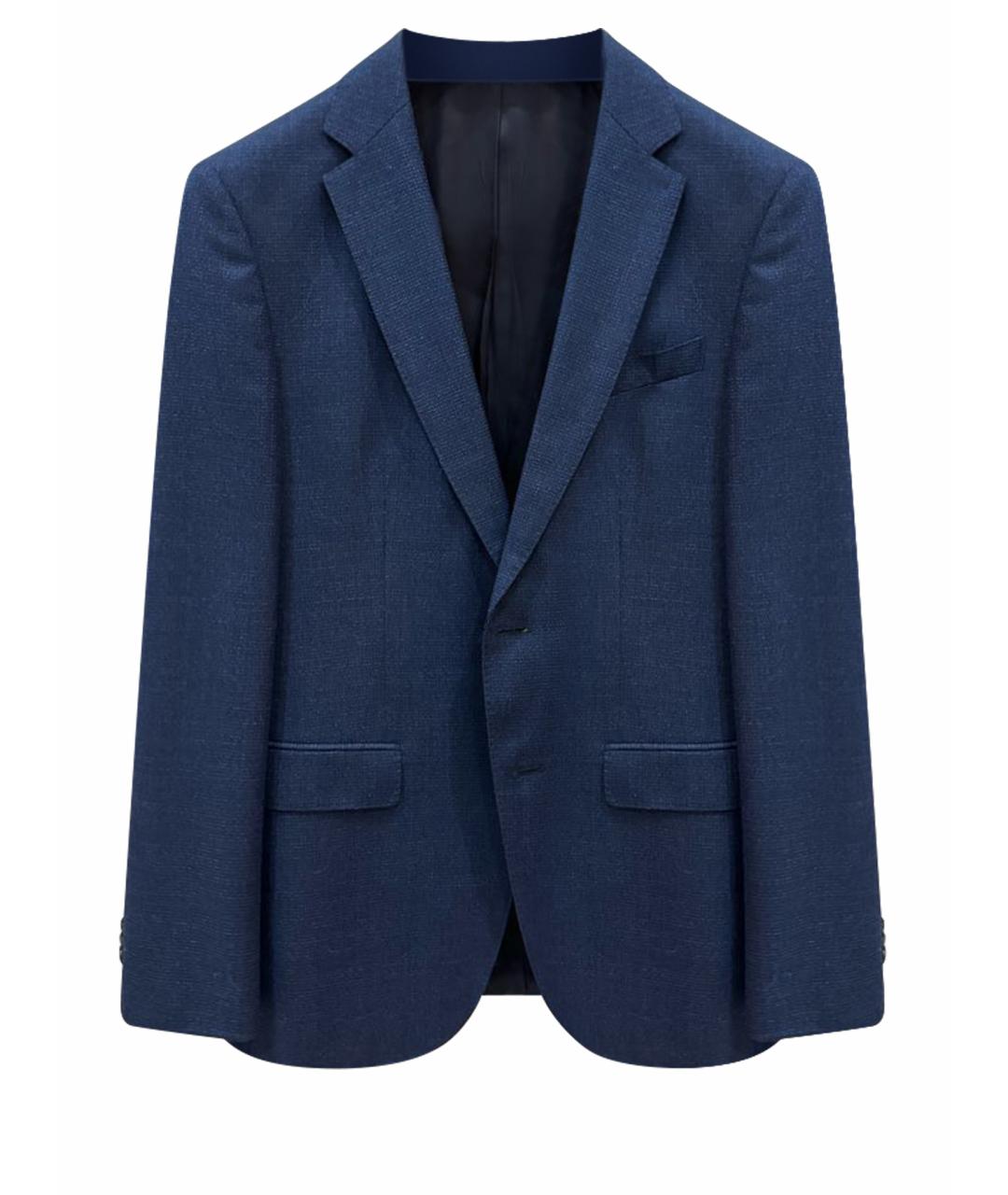 HUGO BOSS Темно-синий классический костюм, фото 1