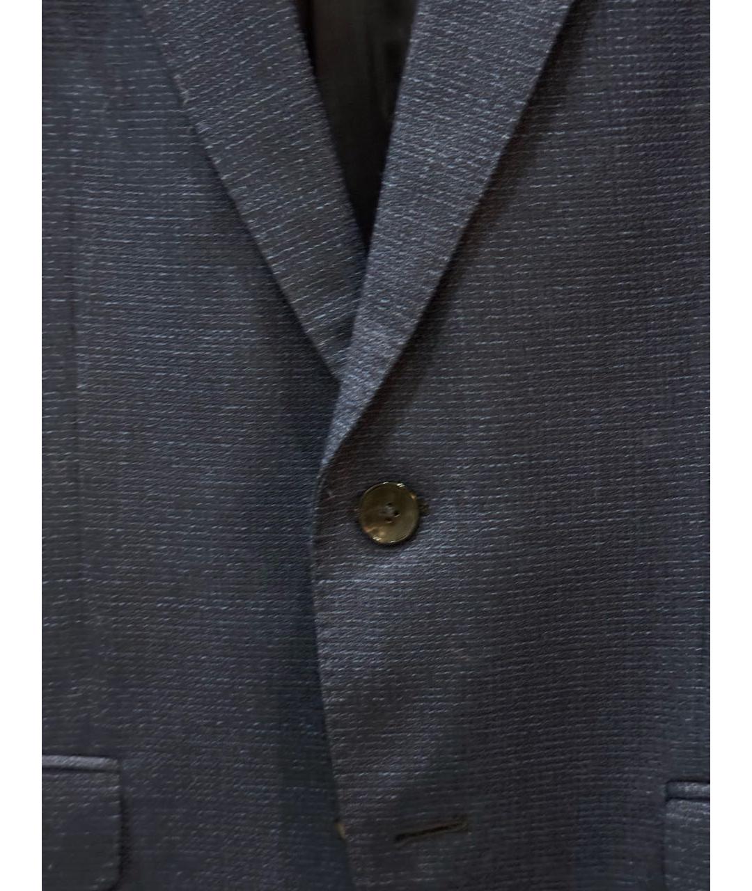 HUGO BOSS Темно-синий классический костюм, фото 4