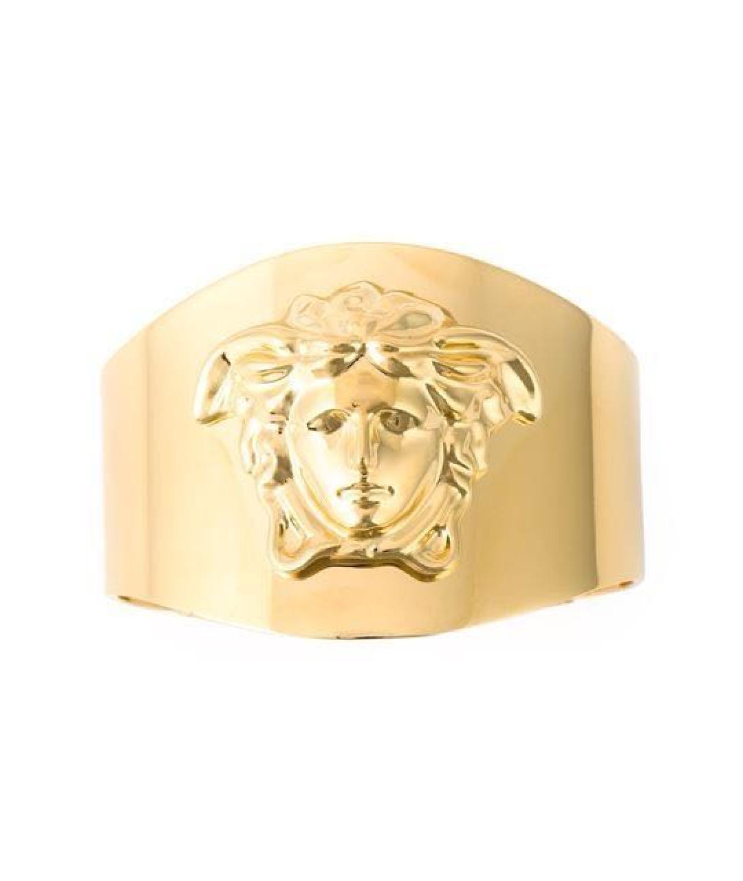 VERSACE Золотая металлическая булавка / брошь, фото 1