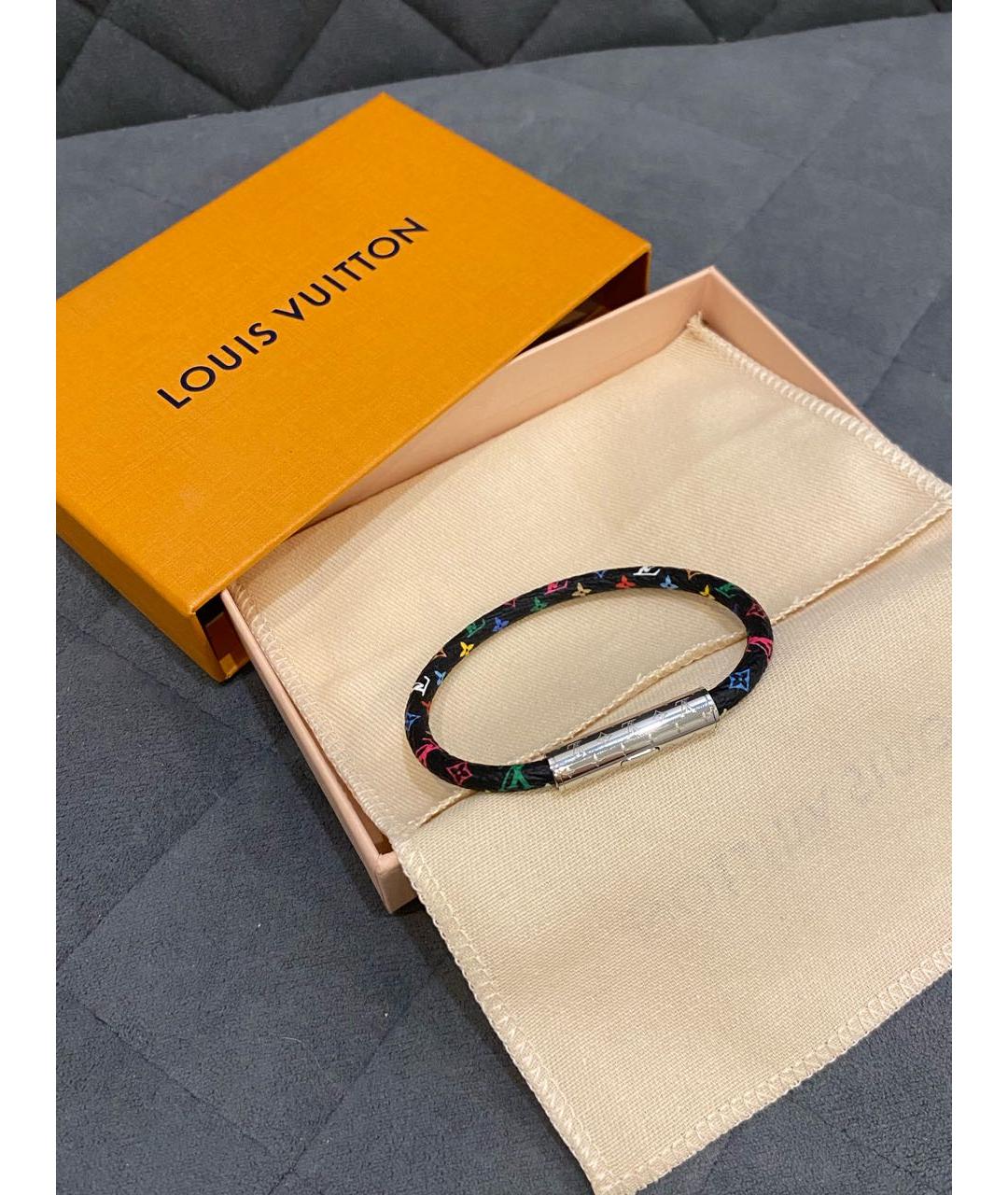 LOUIS VUITTON Мульти кожаный браслет, фото 4